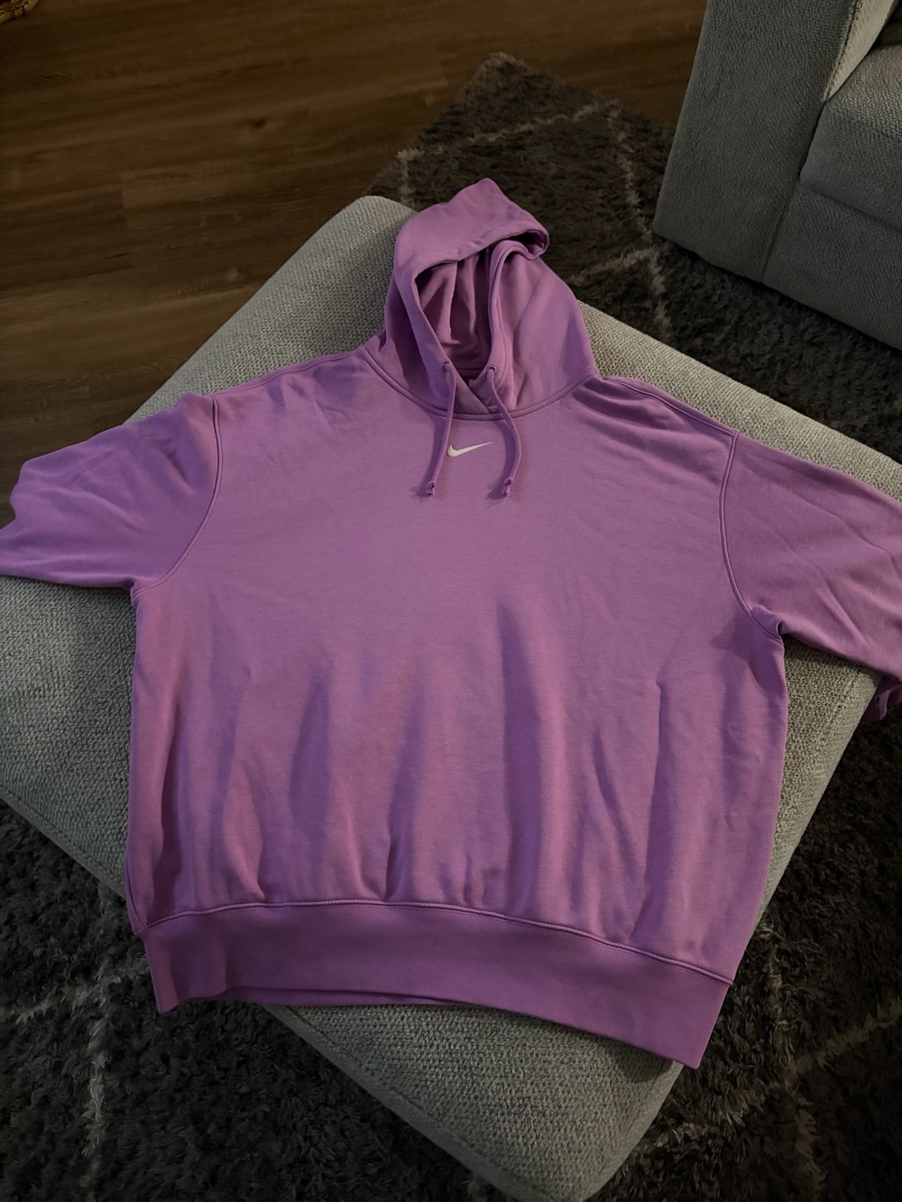 Nike Purple Hooded Sweatshirt